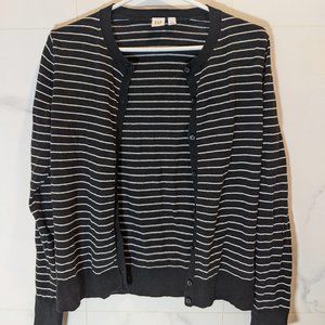❗LAST CHANCE❗GAP Button-up Striped Cardigan